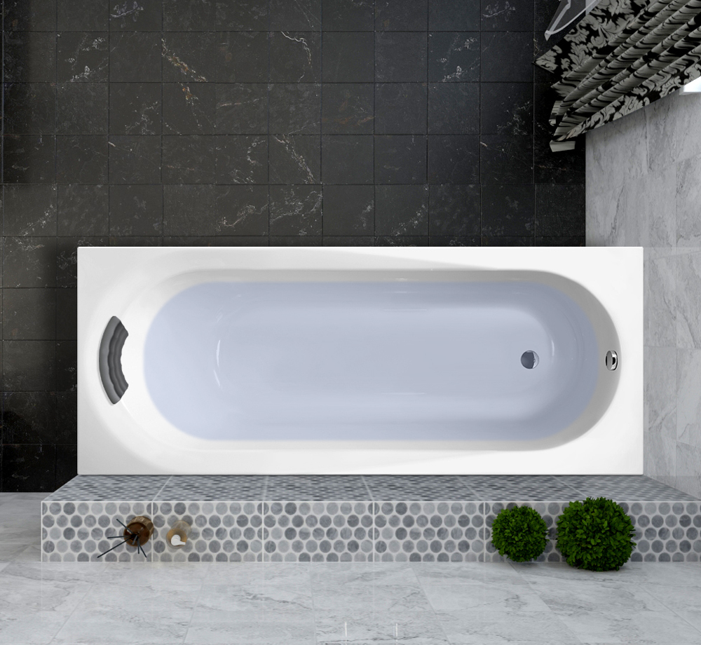 Акриловая ванна Lavinia Boho Biore, 170x75 см, 36006H00