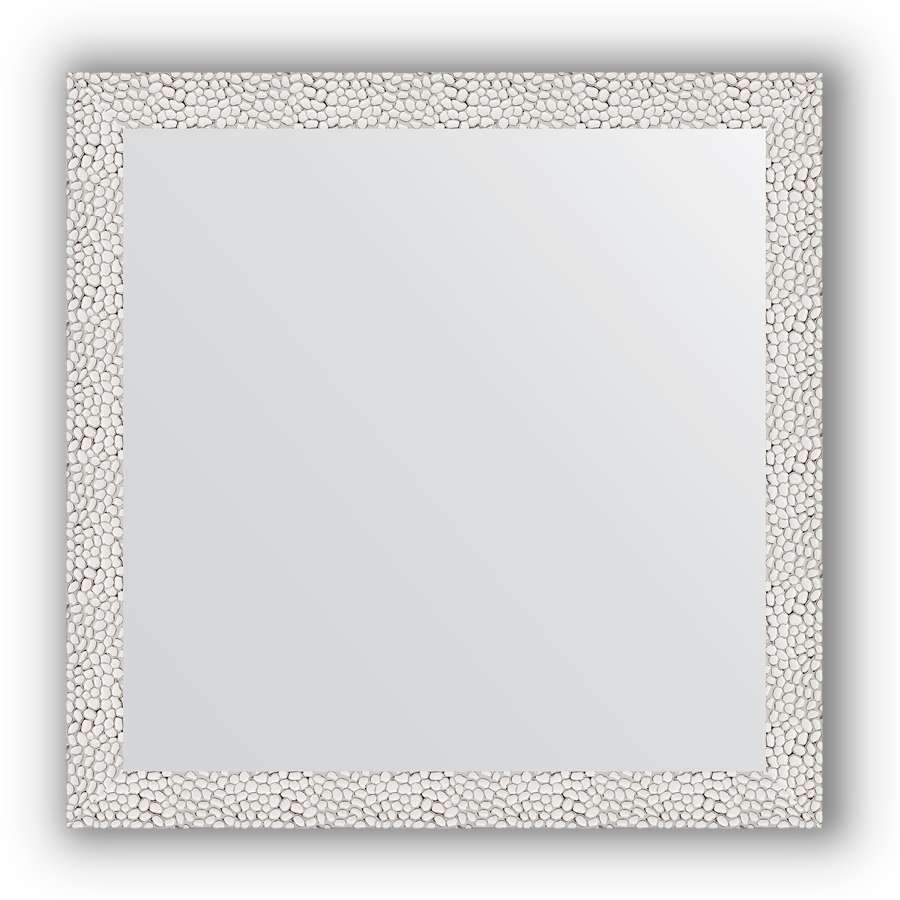 Зеркало в багетной раме Evoform Definite BY 3130 61 x 61 см, чеканка белая 
