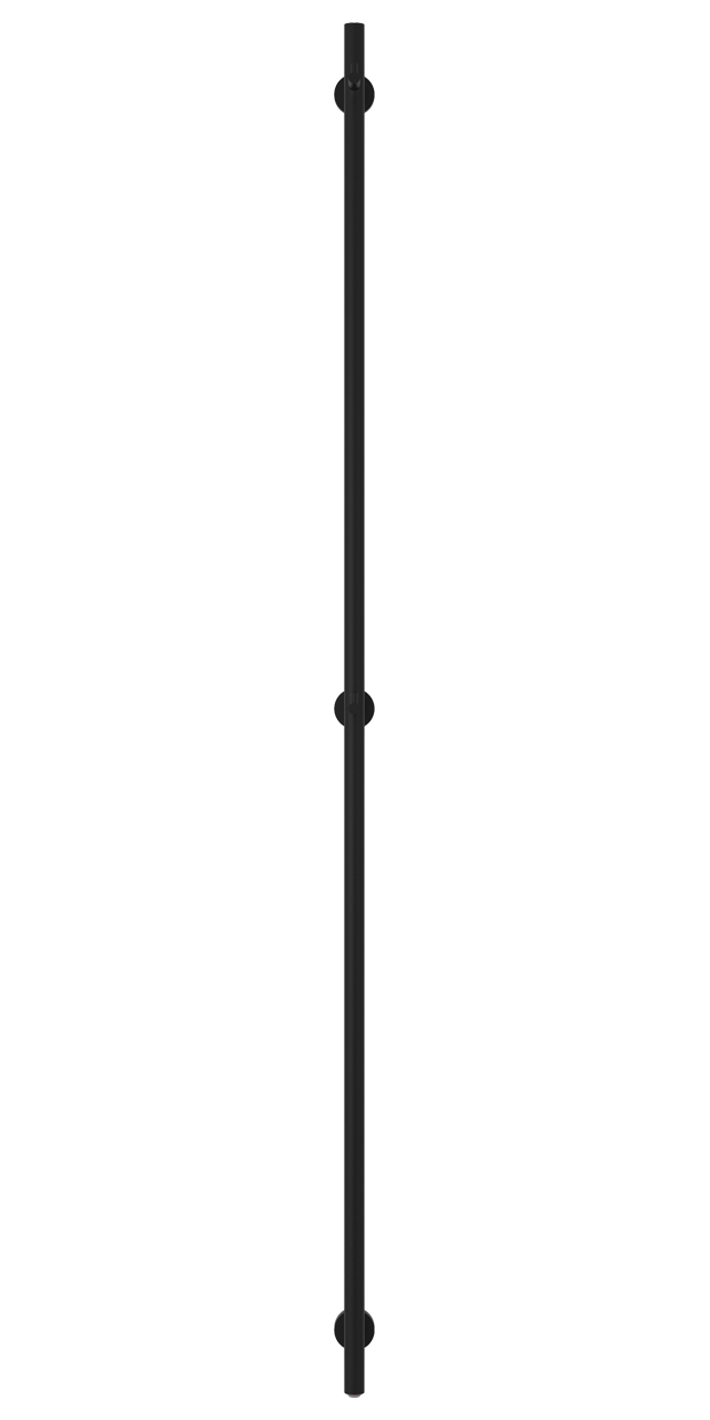 Полотенцесушитель электрический Сунержа Аскет 165х5 см 31-0850-1650 матовый черный
