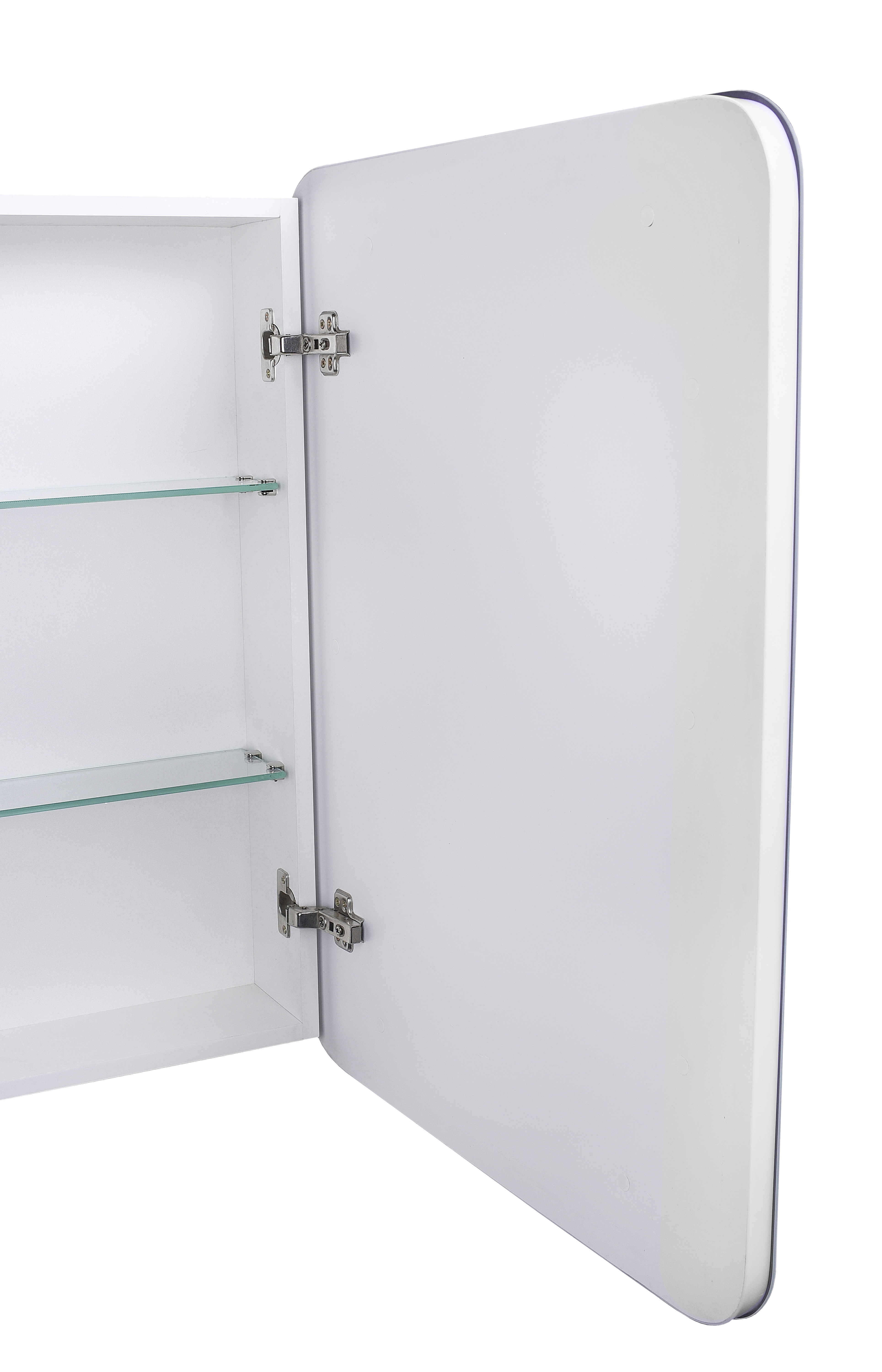 Зеркальный шкаф Style Line Каре 55 см СС-00002334 с подсветкой, белый