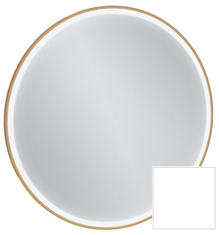 Зеркало Jacob Delafon Odeon Rive Gauche 70 см EB1289-F30 белый сатин, с подсветкой 