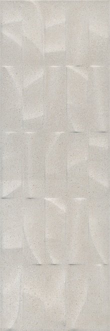 Керамическая плитка Kerama Marazzi Плитка Безана серый светлый структура обрезной 25x75