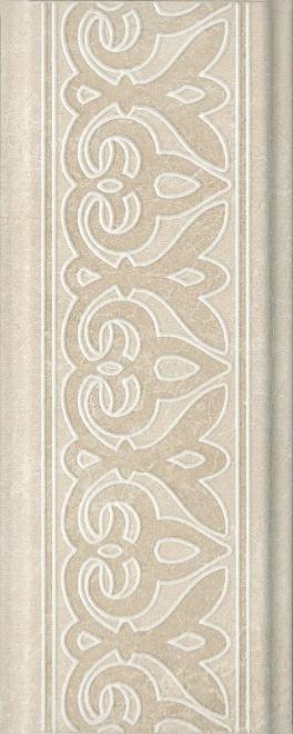 Керамическая плитка Kerama Marazzi Бордюр Линарес декорированный обрезной 12х30 