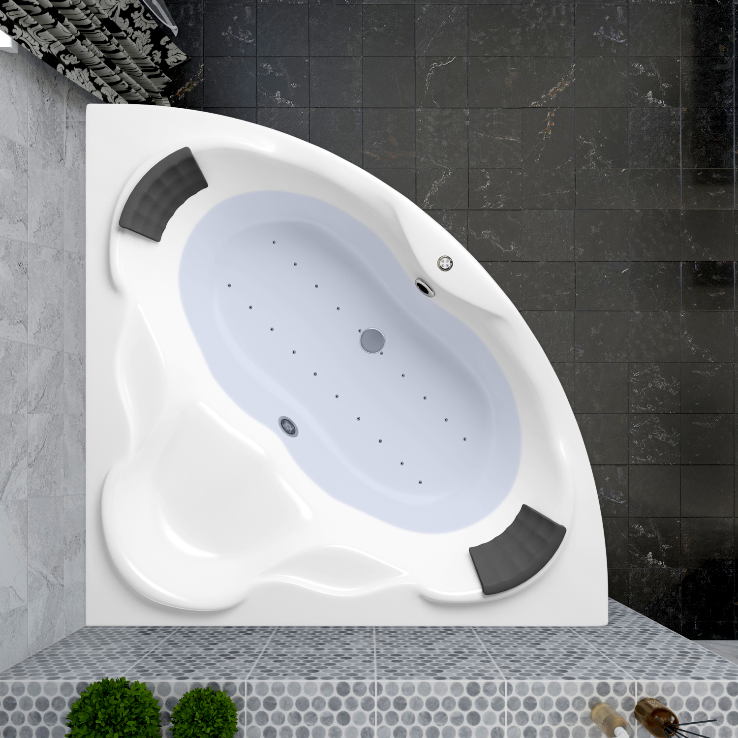 Акриловая ванна Lavinia Boho Elegant, 150x150 см, 361960AC