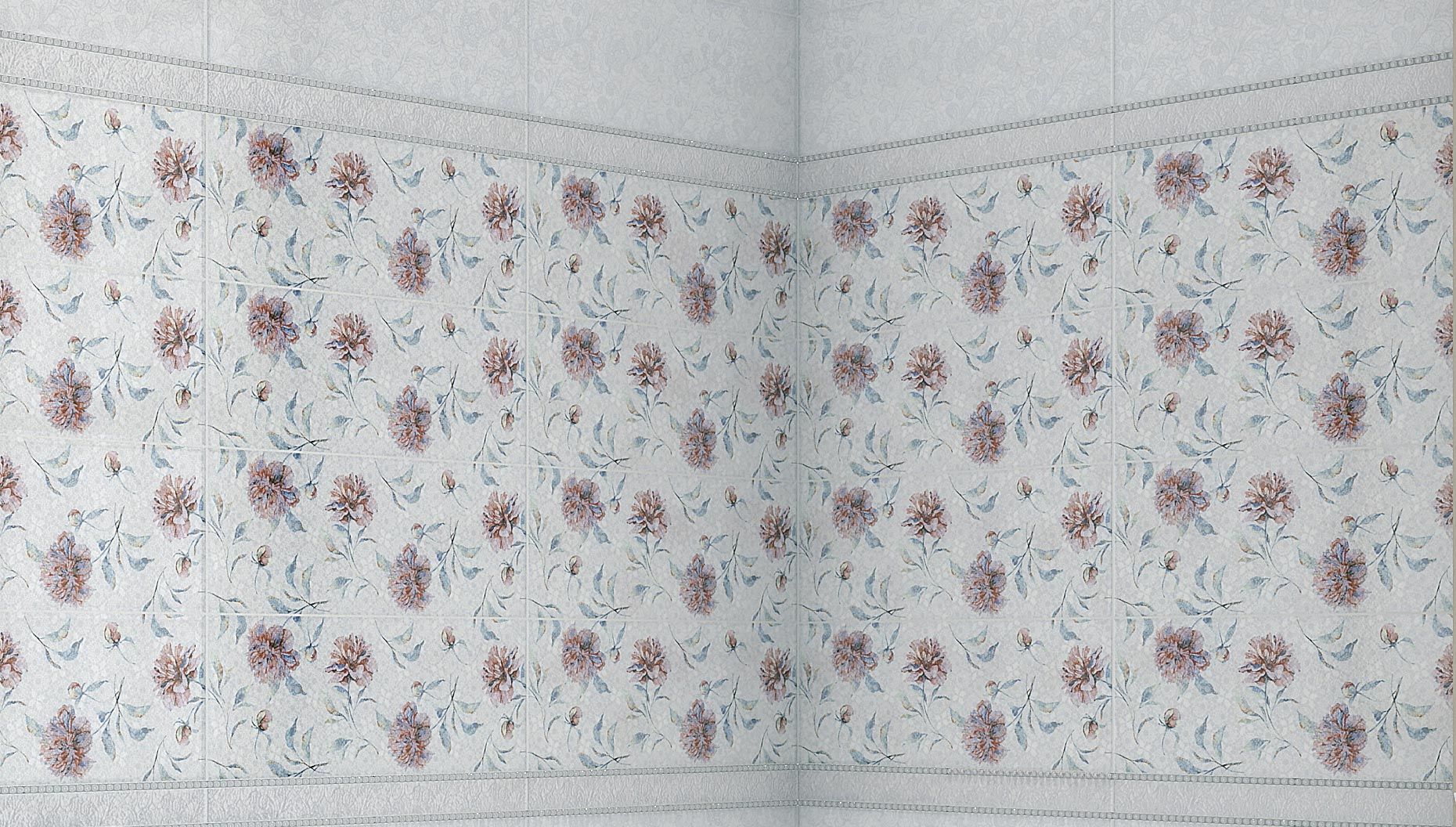 Керамическая плитка Kerama Marazzi Плитка Ковентри Цветы 40,2х40,2 - изображение 5