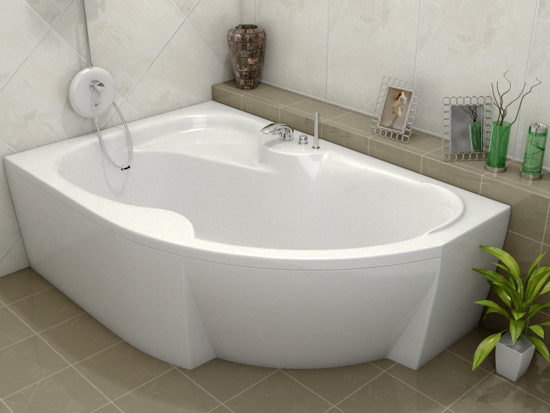 Акриловая ванна Vayer Azalia L 170x105 см