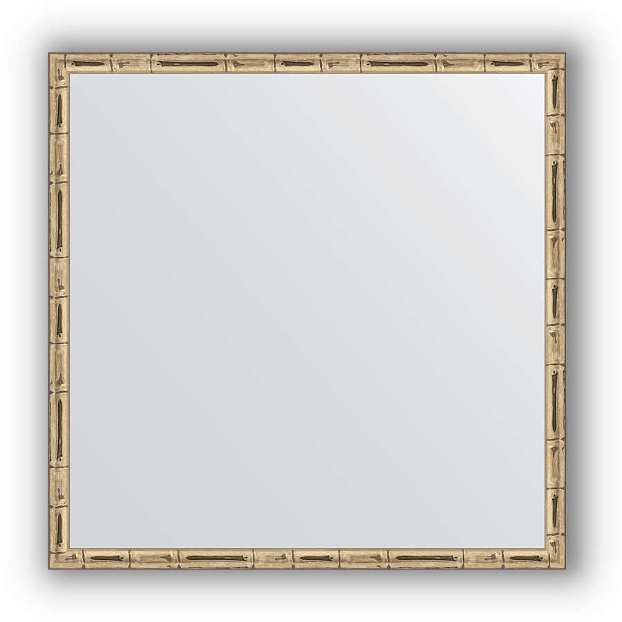 Зеркало в багетной раме Evoform Definite BY 0608 57 x 57 см, серебряный бамбук 