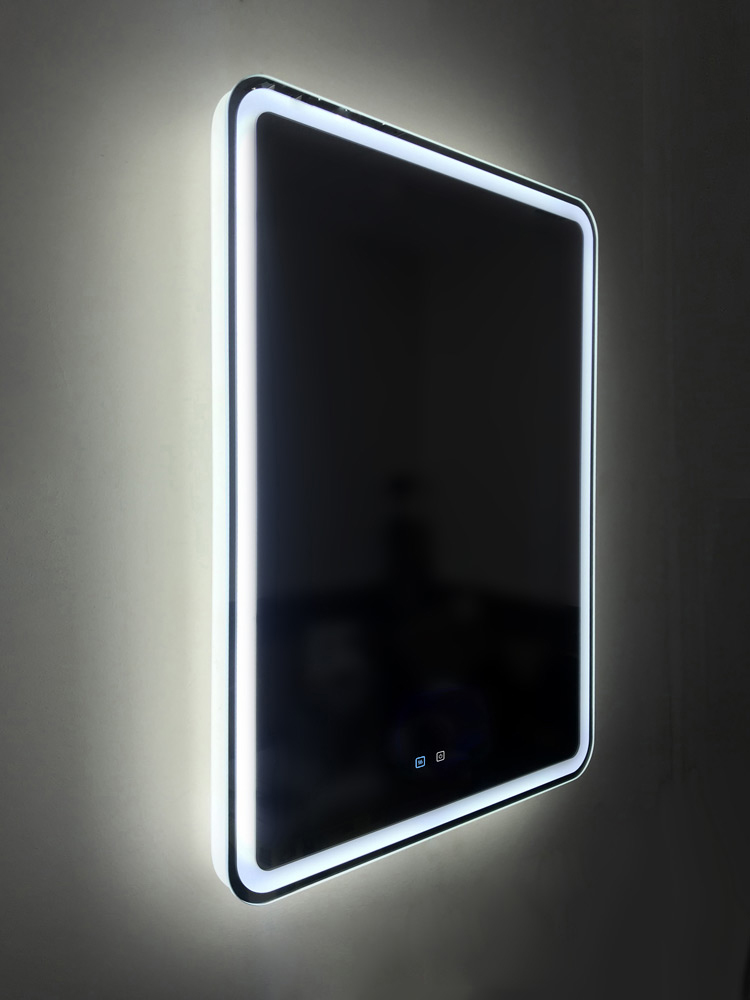 Зеркало BelBagno Marino 100 см SPC-MAR-1000-800-LED-TCH-SND с подсветкой, голосовым управлением и подогревом