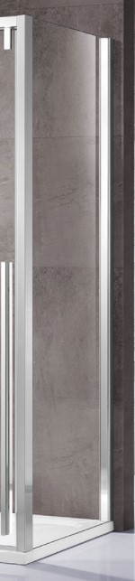 Боковая панель Vincea Lugano 80 см хром, стекло прозрачное, VSG-1L800CL