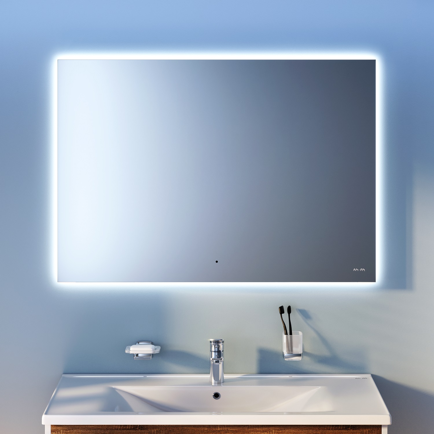 Зеркало Am.Pm X-Joy 100 см M85MOX11001S с подсветкой