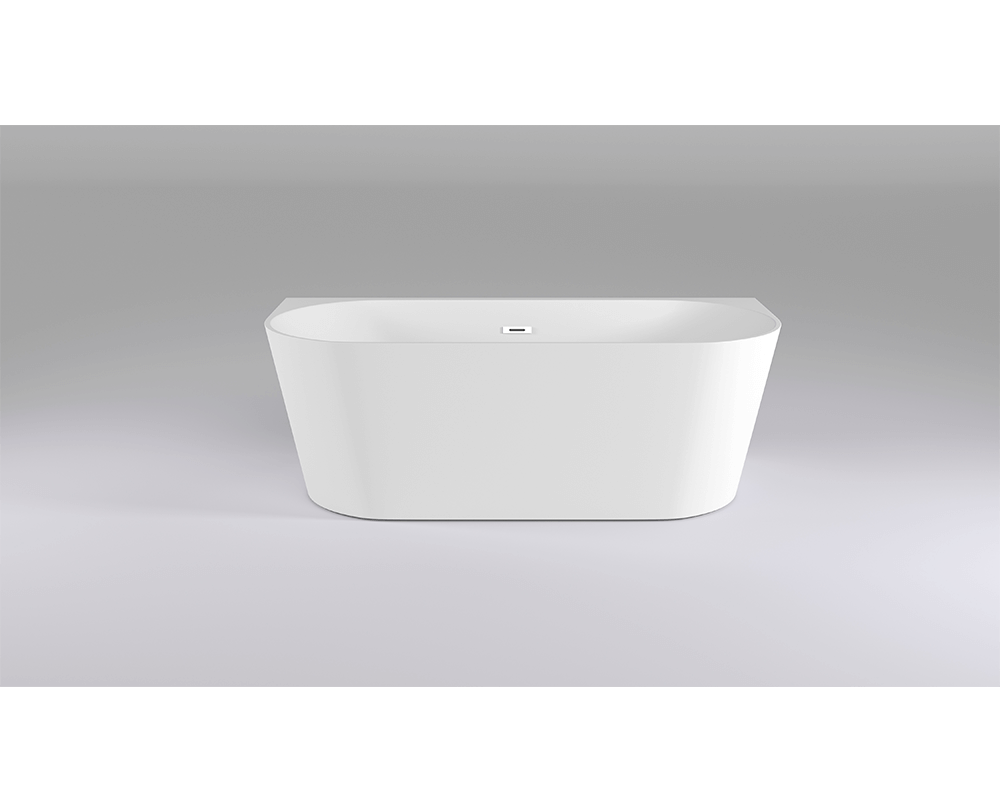 Акриловая ванна Black&White Swan 116SB00, 170x80 см, белая 