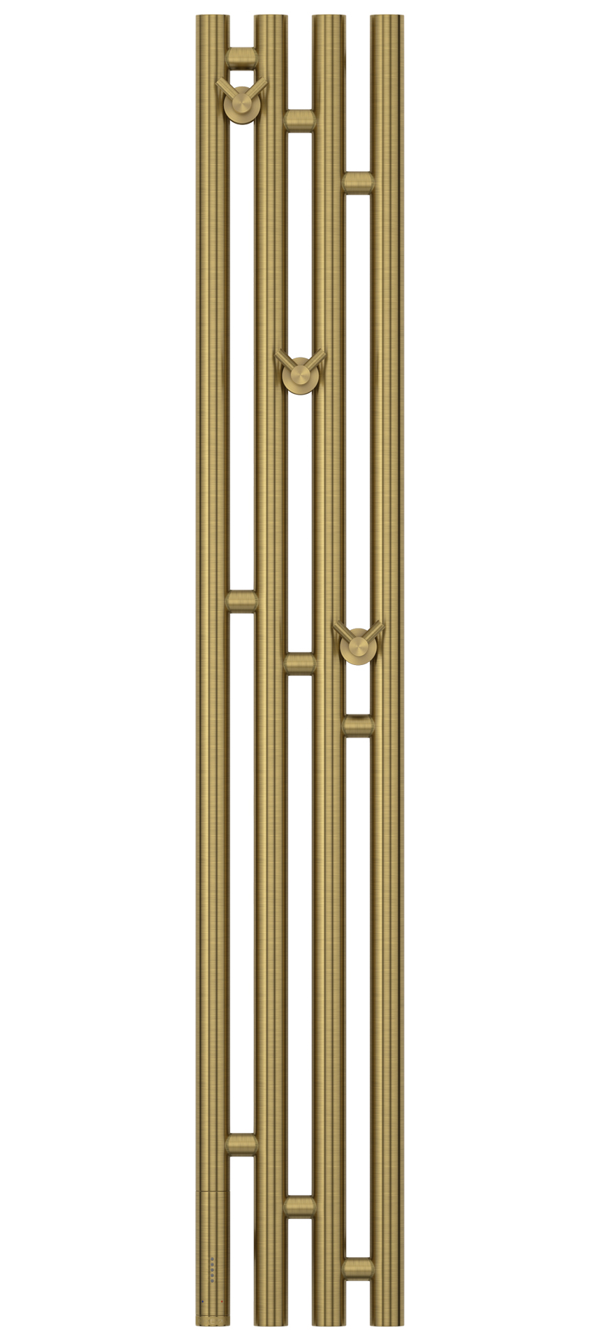Полотенцесушитель электрический Сунержа Кантата 3.0 120х19,1 см 051-5846-1216 состаренная латунь