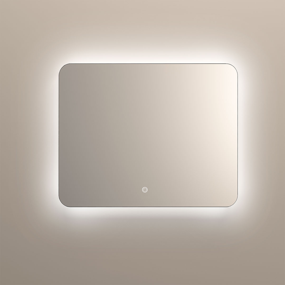 Зеркало LED Vincea VLM-3BE100 100х80 c сенсорным выключателем и диммером