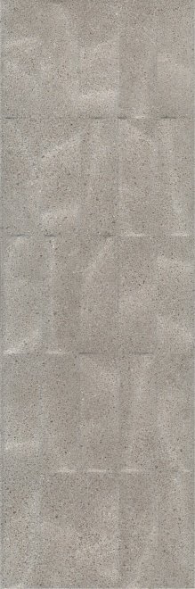 Керамическая плитка Kerama Marazzi Плитка Безана серый структура обрезной 25x75 