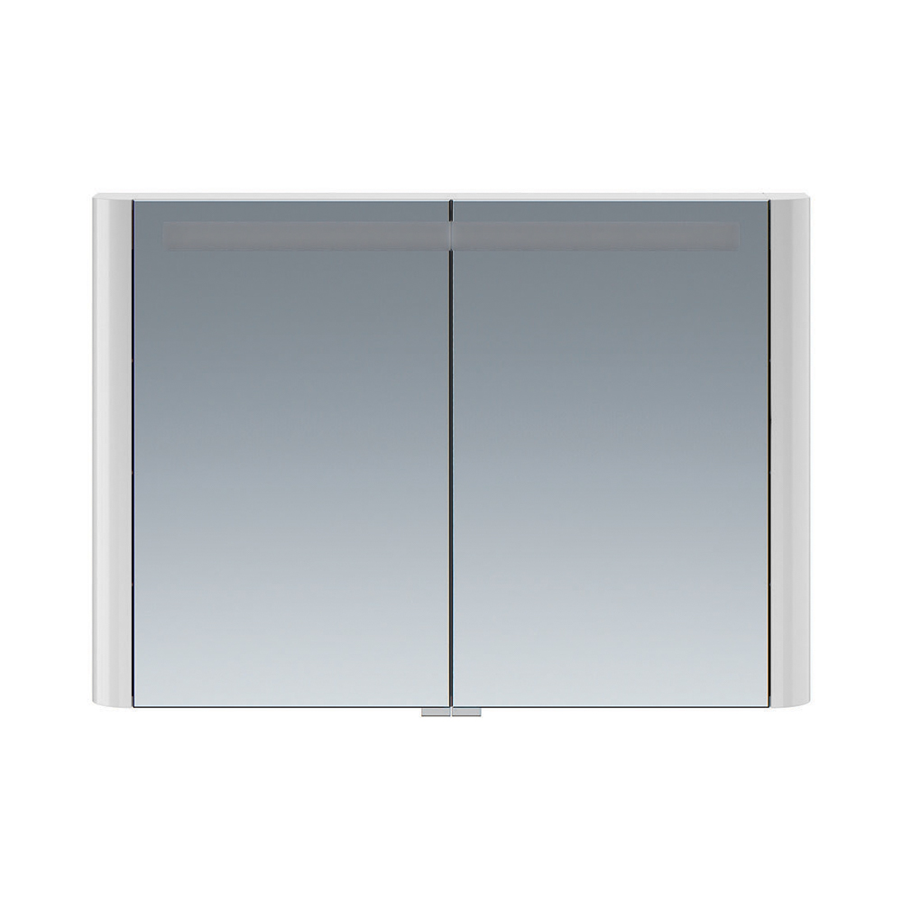 Зеркальный шкаф Am.Pm Sensation M30MCX1001FG, 100 см, с подсветкой, серый шелк 