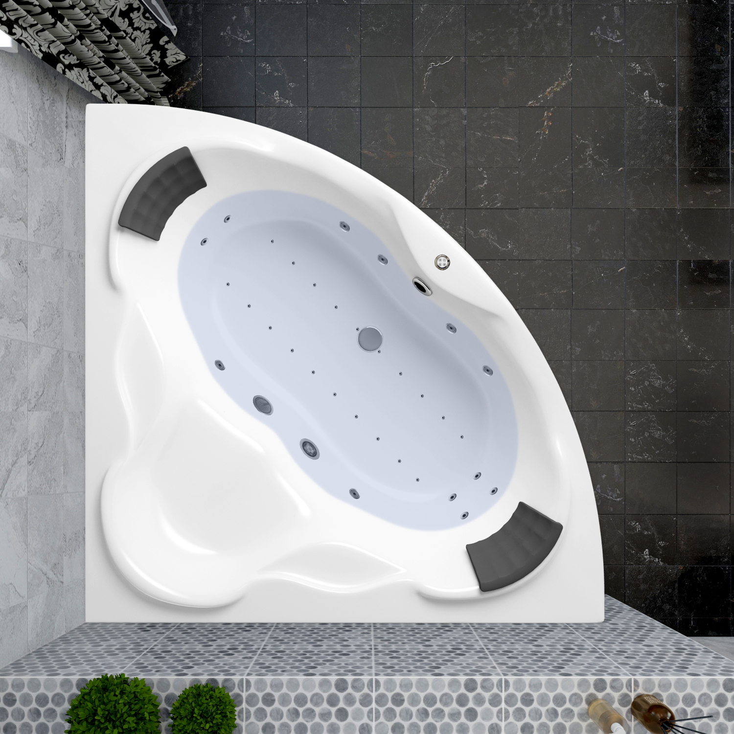 Акриловая ванна Lavinia Boho Elegant, 150x150 см, 36200HAC