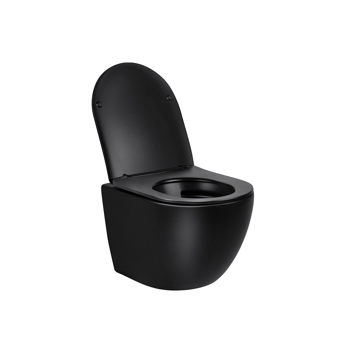 Комплект подвесной безободковый унитаз Vincea Globo VT1-14SMB с сиденьем soft-close, черный матовый  +  инсталляция Grohe Rapid SL 38775001 4 в 1 с кнопкой смыва