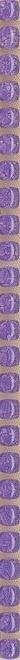 Бордюр Карандаш Бисер фиолетовый 0.6х20 бордюр карандаш бисер прозрачный цветной 0 6х20