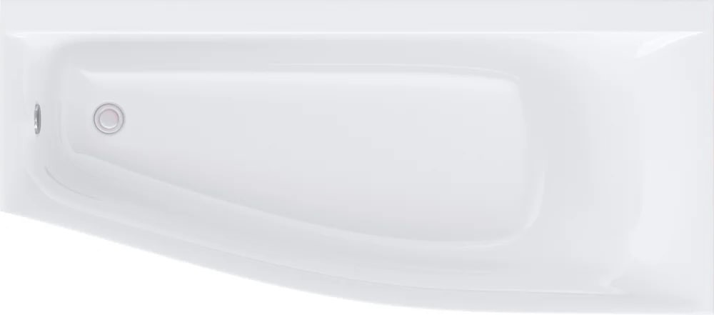 Ванна из литьевого мрамора Astra-Form Скат 170x75, белый глянец 01010015