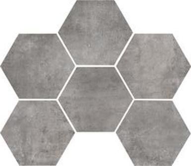 Плитка из керамогранита структурированная Marazzi Italy Clays 21X18.2 серый (MM5P)