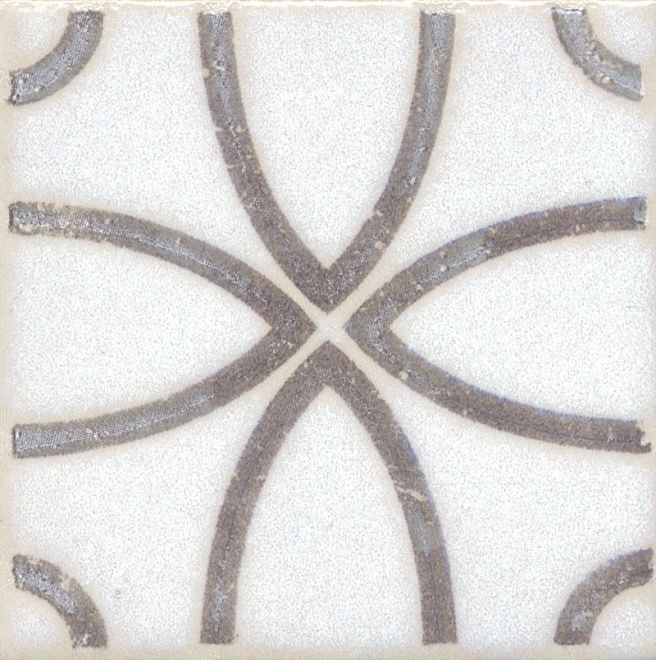 Керамическая плитка Kerama Marazzi Вставка Амальфи орнамент коричневый 9,9х9,9 