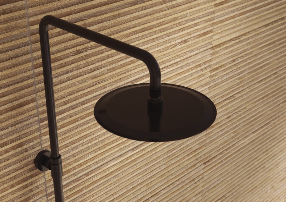 Керамическая плитка Meissen Плитка Japandi коричневый рельеф 25x75 - изображение 3