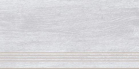 Керамогранит Cersanit Ступень Woodhouse светло-серый 29,7х59,8