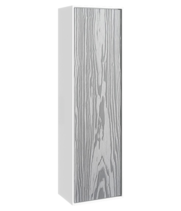 Шкаф-пенал Aqwella Genesis GEN0535MG 35 см, подвесной, миллениум серый 