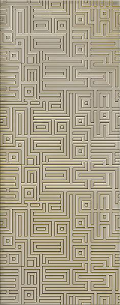 Керамическая плитка Azori Декор Nuvola Greige Labirint 20,1х50,5