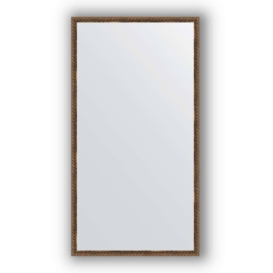 Зеркало в багетной раме Evoform Definite BY 1077 58 x 148 см, витая бронза 