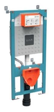 Унитаз подвесной VitrA Integra Square  +  сиденье с микролифтом, инсталляция и панель управления, 9856B003-7206