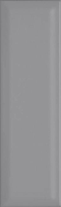 Плитка Аккорд серый тёмный грань 8.5х28.5