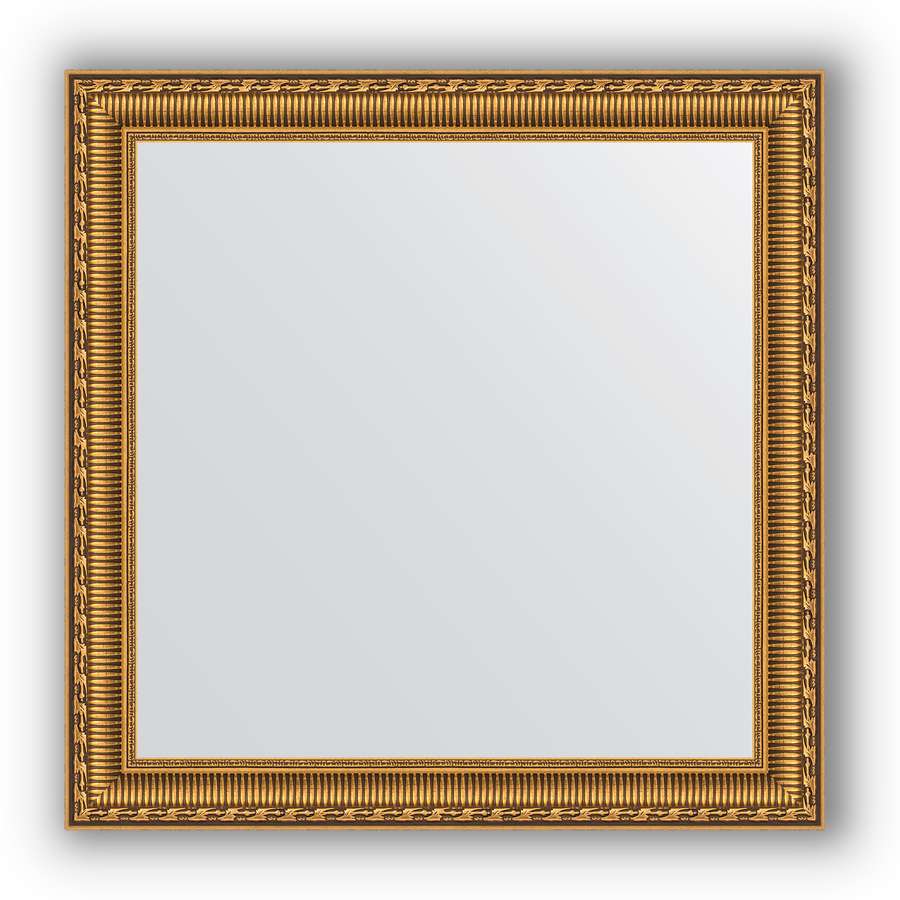Зеркало в багетной раме Evoform Definite BY 0783 64 x 64 см, золотой акведук 