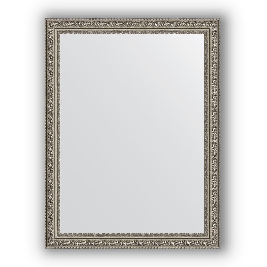 Зеркало в багетной раме Evoform Definite BY 3168 64 x 84 см, виньетка состаренное серебро 