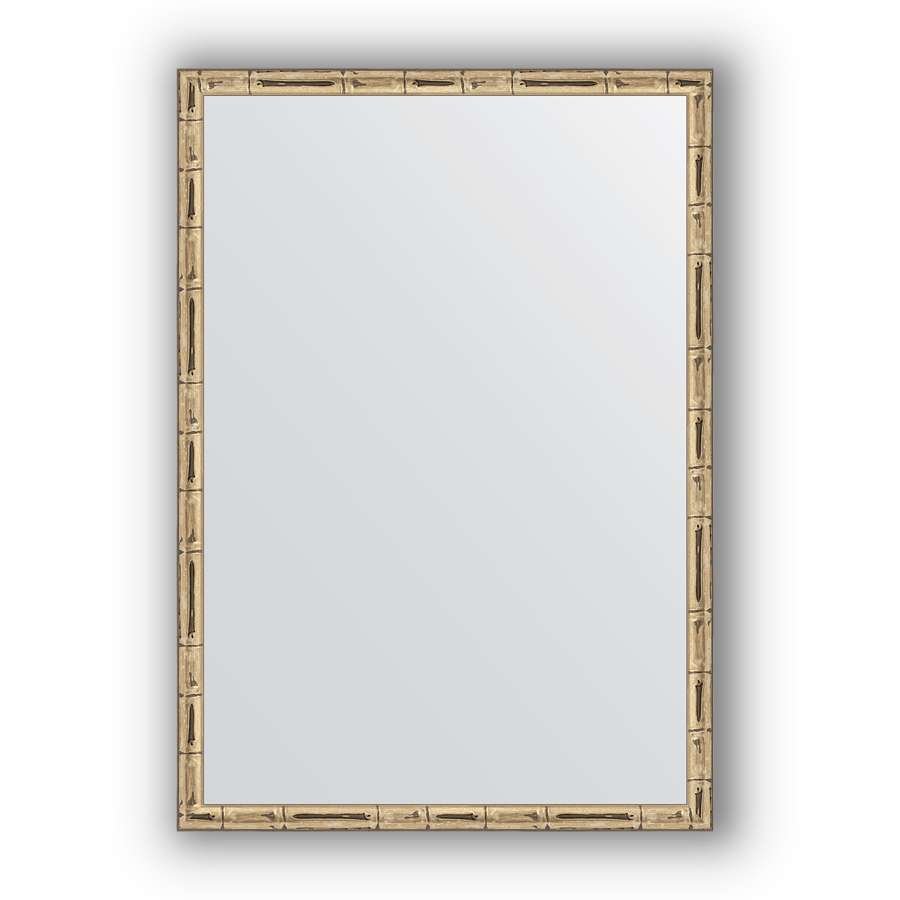 Зеркало в багетной раме Evoform Definite BY 0625 47 x 67 см, серебряный бамбук 