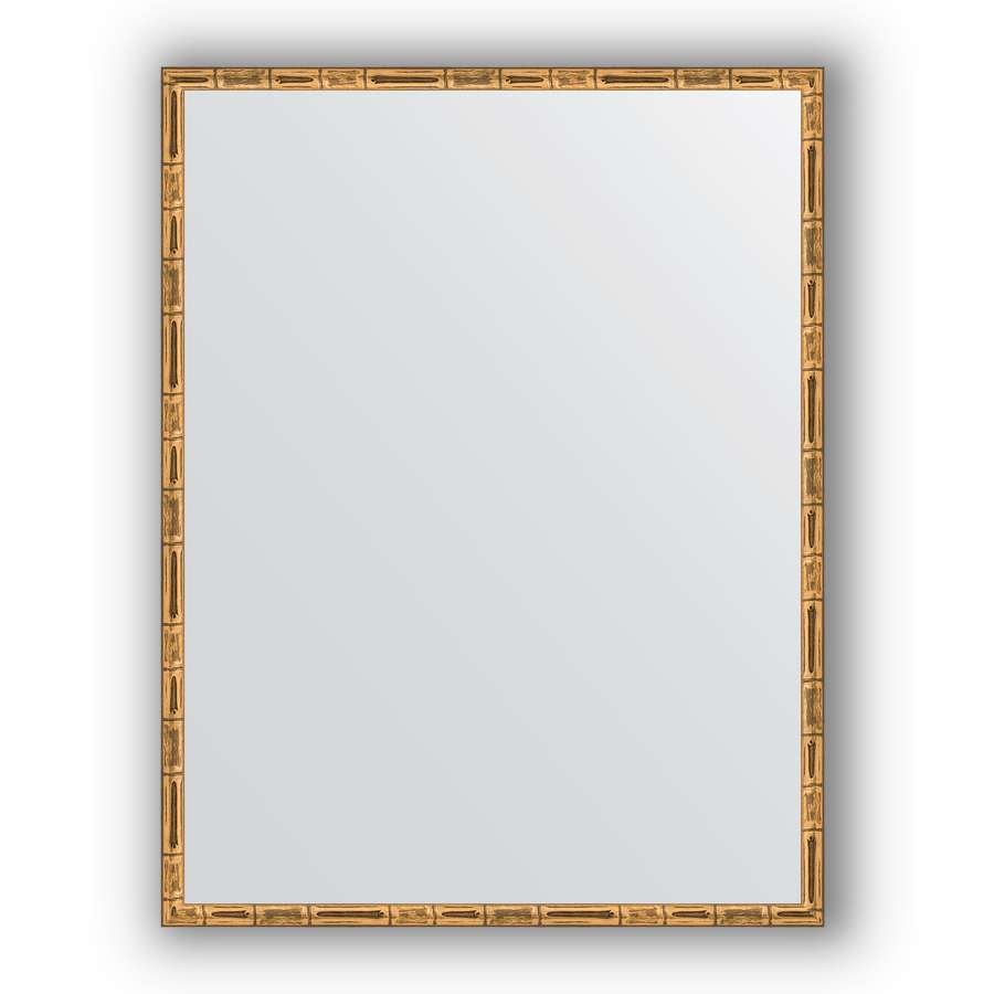 Зеркало в багетной раме Evoform Definite BY 0678 67 x 87 см, золотой бамбук 