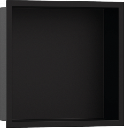 Встраиваемая в нишу полка Hansgrohe XtraStoris Original 56061670 матовый чёрный 