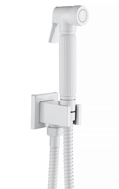 Гигиенический душ со смесителем Timo Torne 4389/00-16SM, белый/хром