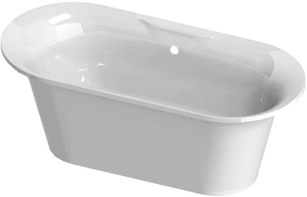 Ванна из литьевого мрамора Astra-Form Монако 174,1x80,5 белый глянец 01010030 