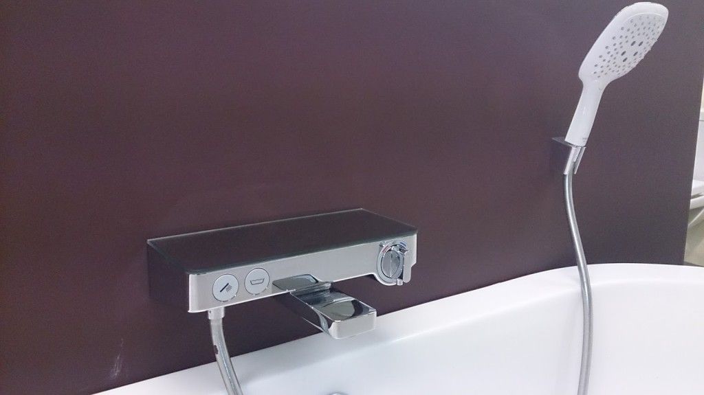 Термостат для ванны с душем Hansgrohe Ecostat Select 13151400 хром/белый
