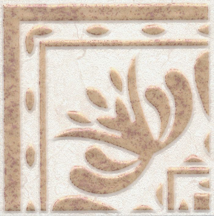 Керамическая плитка Kerama Marazzi Вставка Лаурито орнамент 7,7х7,7 