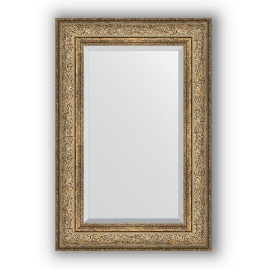 Зеркало в багетной раме Evoform Exclusive BY 3425 60 x 90 см, виньетка античная бронза 