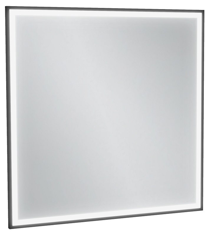 Зеркало Jacob Delafon Allure 80 см EB1435-S14 черный сатин, с подсветкой 