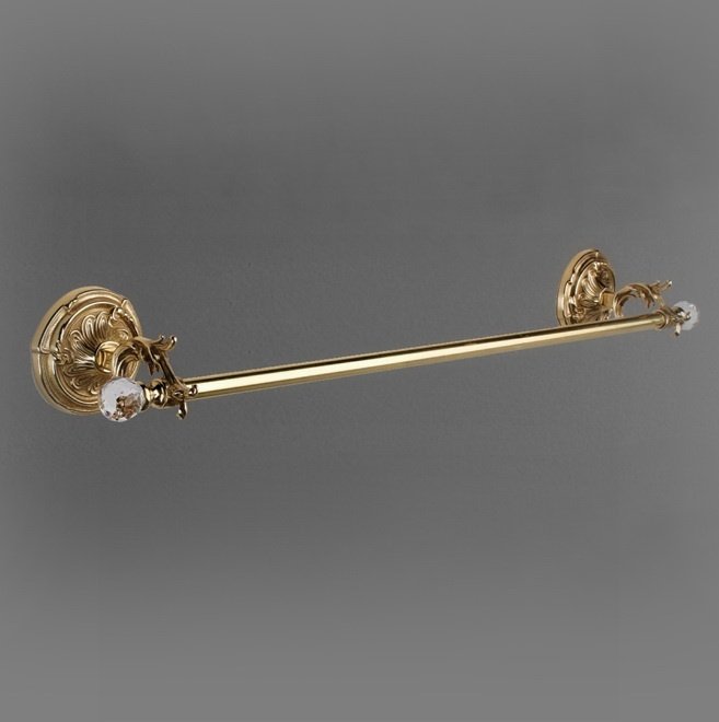 Полотенцедержатель Art&Max Barocco Crystal AM-1781-Do-Ant-C 36 см, античное золото