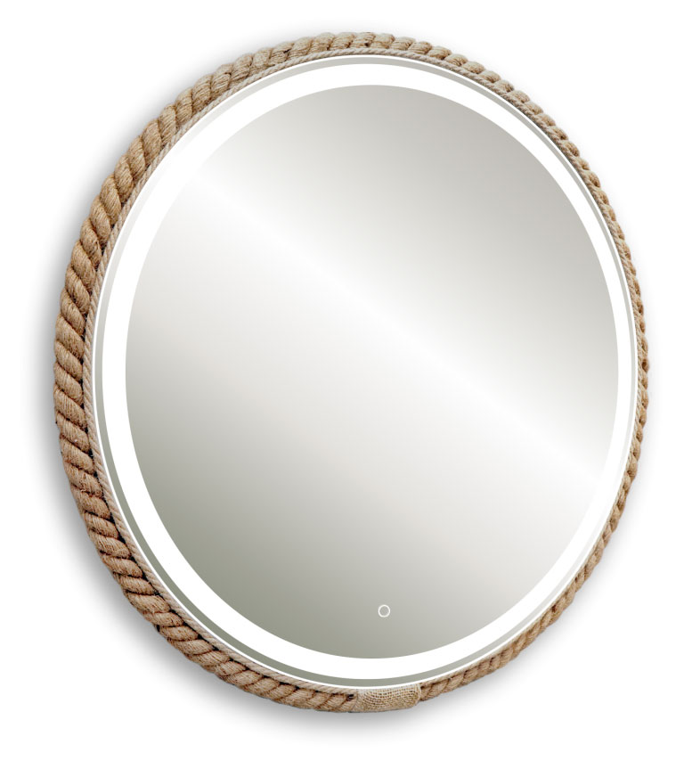 Зеркало Azario Бригантина 65 см LED-00002573 с подсветкой