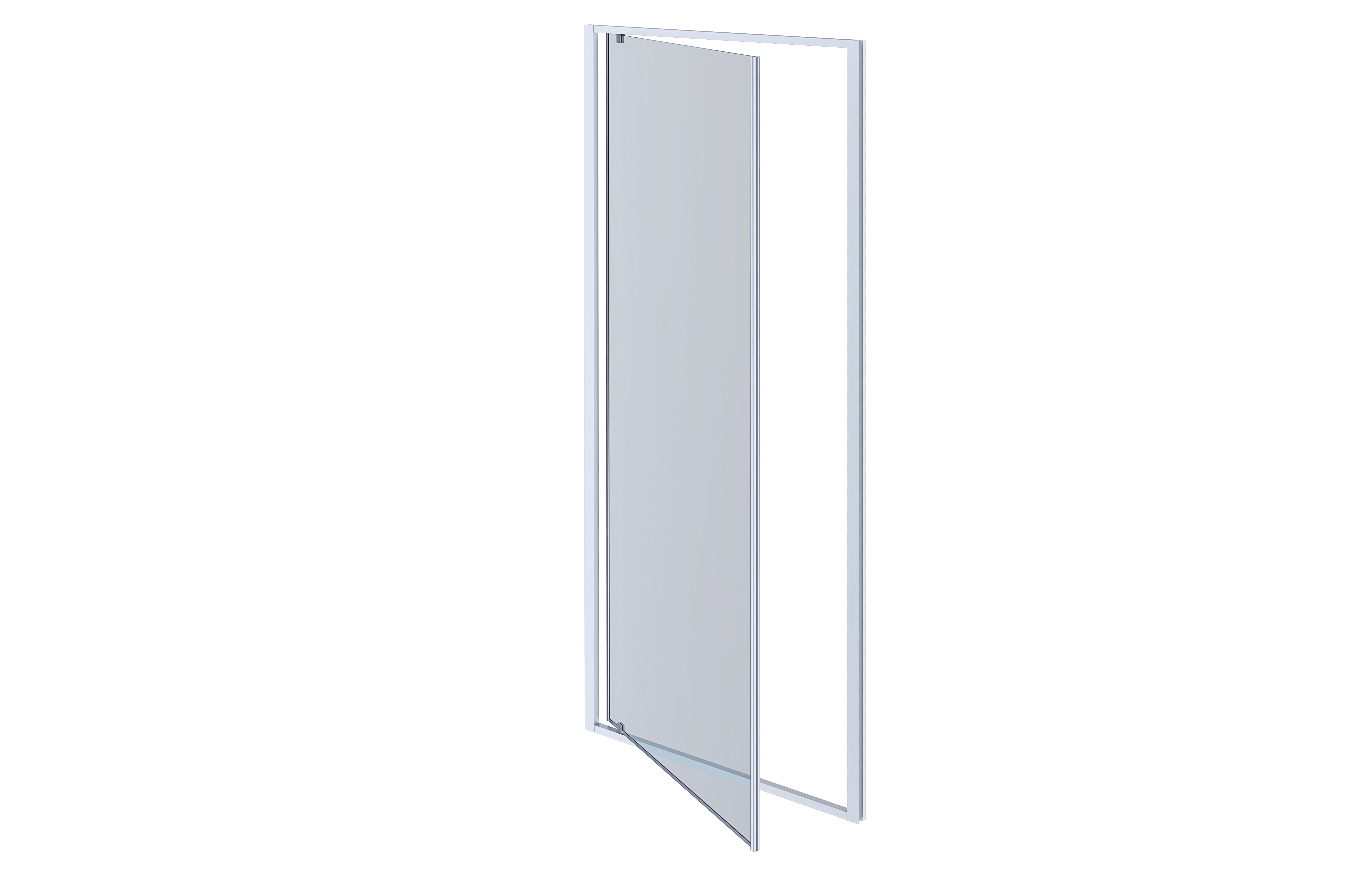 Душевая дверь Aquatek 90х200 см AQ ARI PI 09020CH профиль хром, стекло прозрачное