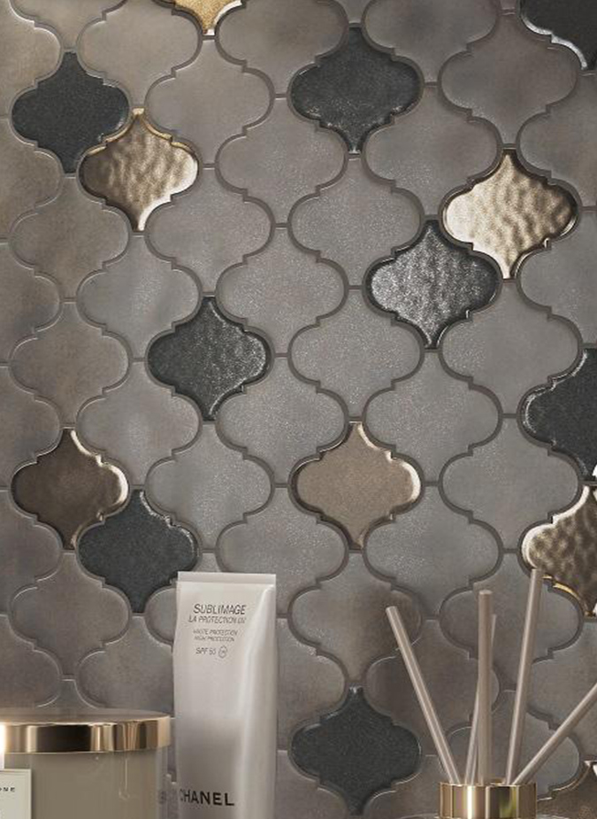 Керамическая плитка Kerama Marazzi Декор Арабески котто металл 6,5х6,5 - изображение 2