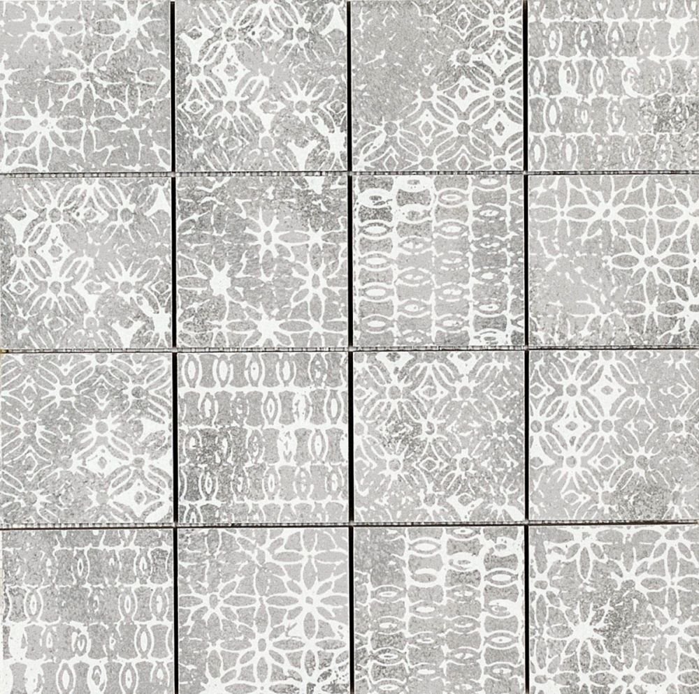 Мозаика Marazzi Italy Chalk Mosaico Texture Butter/Smoke/Grey 30х30 