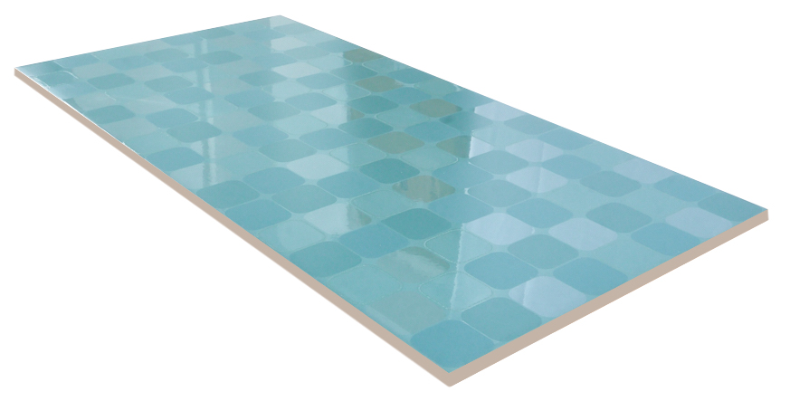 Керамическая плитка Creto Вставка Mono Quadra sea 30х60 - изображение 4
