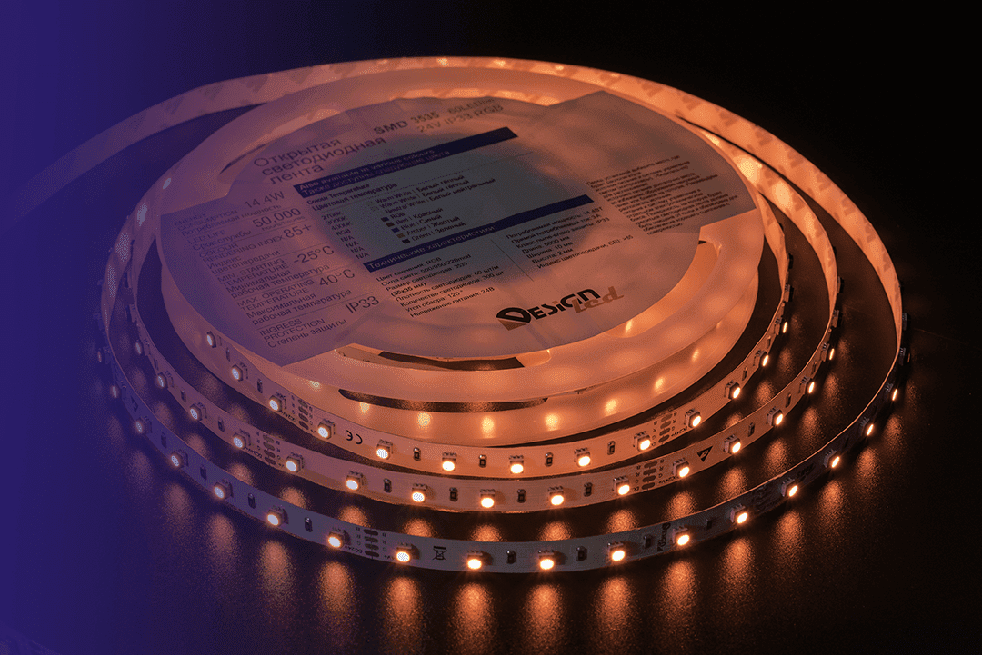 Светодиодная лента DesignLed DSG3A60-24-RGB-33